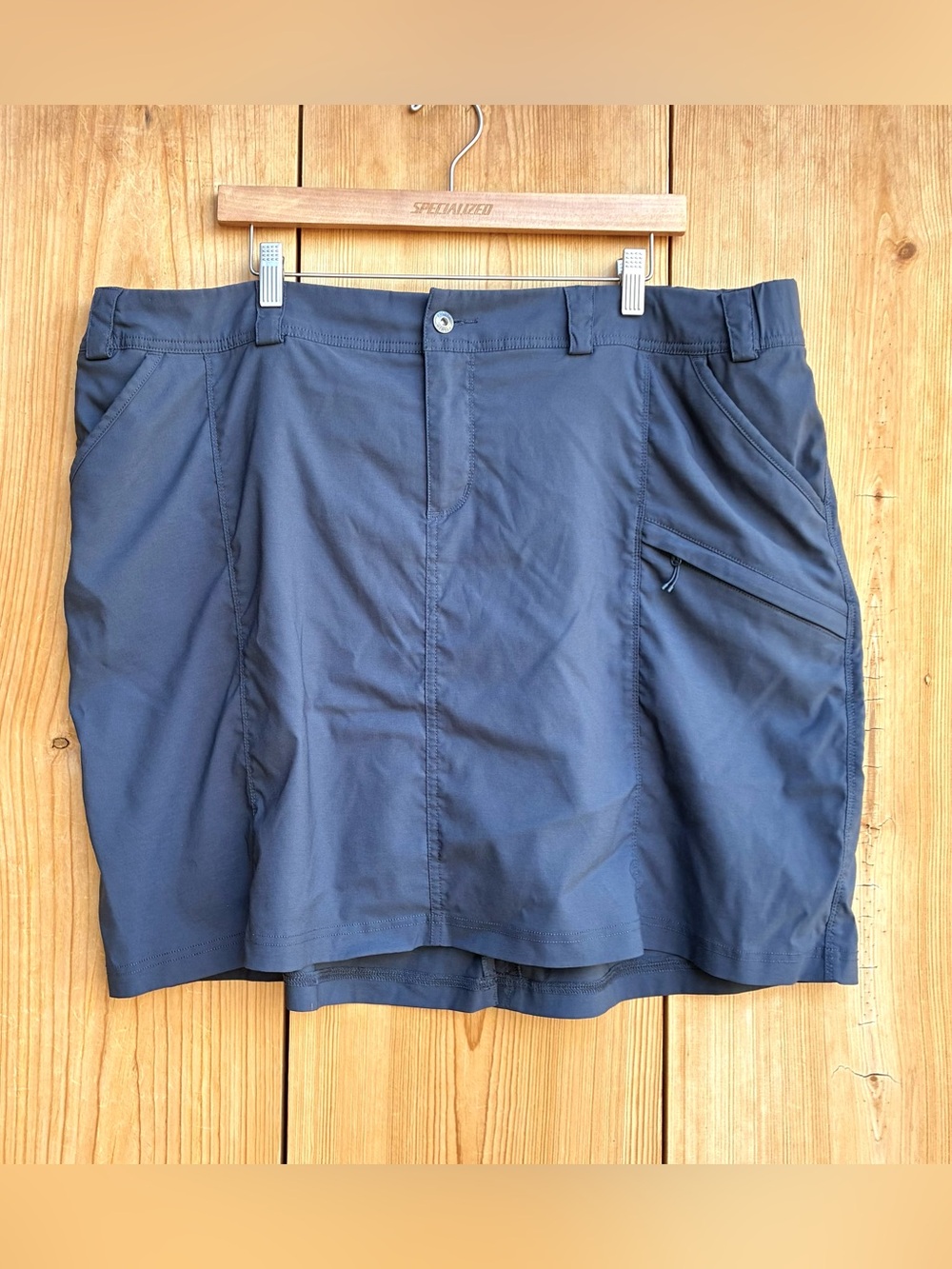 Duluth Trading Co Women’s Blue Skort Sz 22W